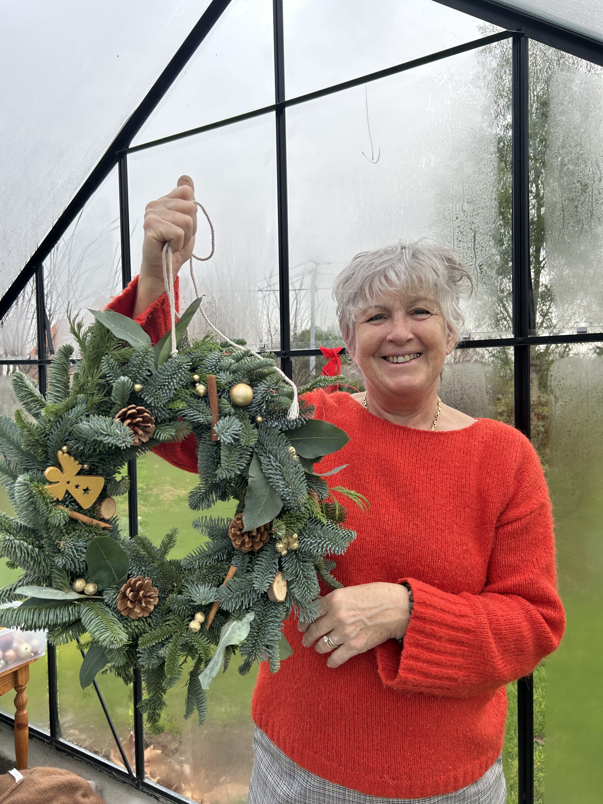 atelier couronne de noel